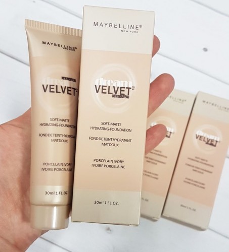 ����������� ������� ��������� ���� Maybelline Dream Velvet Foundation 30��