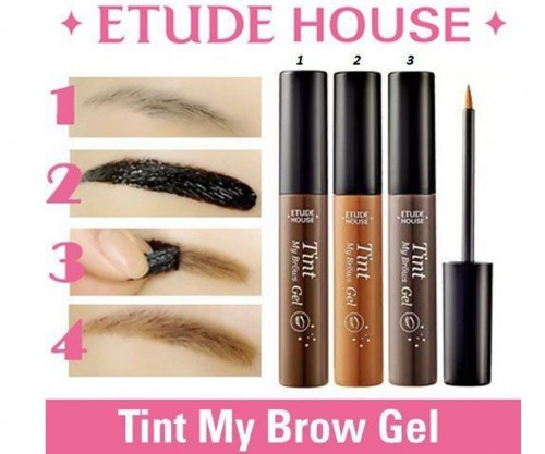 -   Etude House Tint My Brows Gel