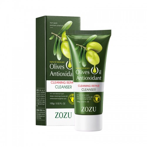 Пенка для умывания с экстрактом оливы ZOZU Olives Oil Antioxidant, 100 гр.