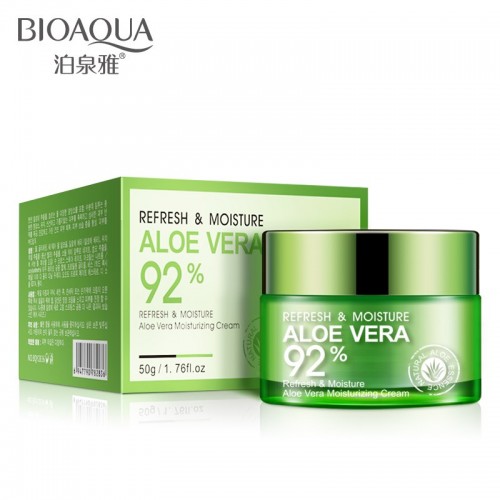 Крем-гель для лица увлажняющий с соком Алоэ BioAqua Aloe Vera 92%