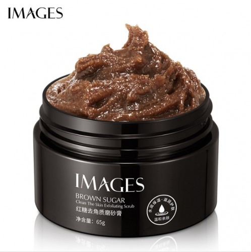 Отшелушивающий скраб с коричневым сахаром IMAGES Brown Sugar Clean The Skin Exfoliating Scrub, 65 гр.