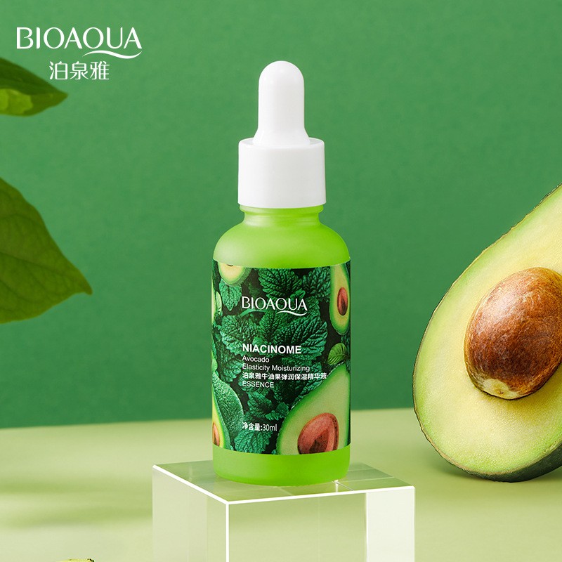 Питательная сыворотка для лица с экстрактом авокадо BioAqua Niacinome Avocado, 30 мл.