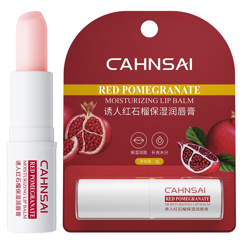 Бальзам для губ с гранатом Cahnsai Red Pomegranat, 4 гр.