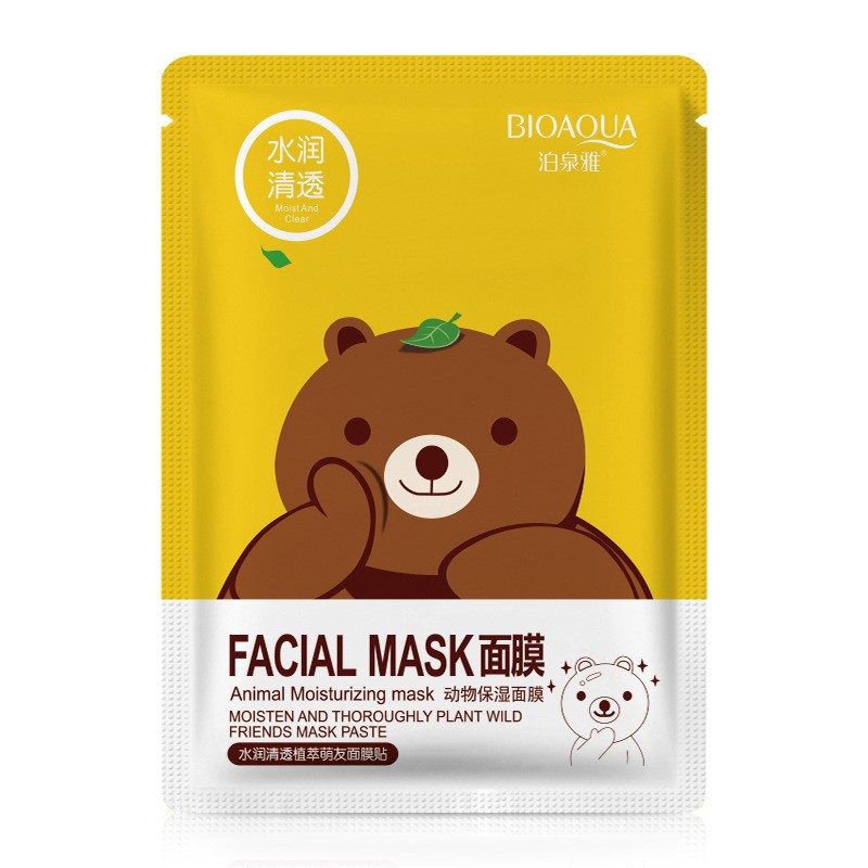 Тканевая маска Bioaqua Facial Mask Animal 