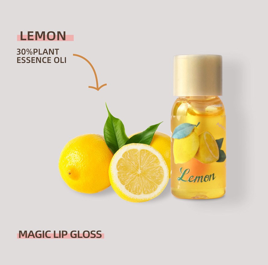 Набор прозрачных мини-масел для губ Мята + Лимон + Имбирь, 3 шт. * 3,6 мл. 