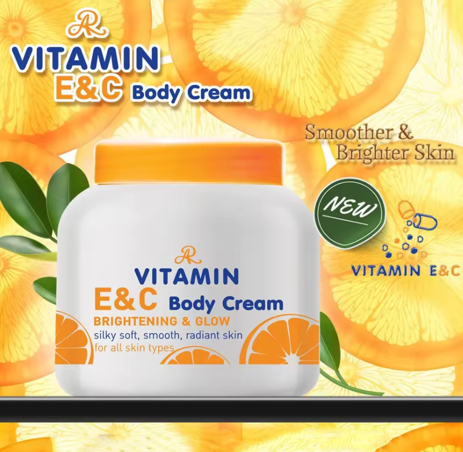 Крем для тела увлажняющий с витаминами Е и С AR Vitamin E&C Body Cream, 200 гр. Таиланд 3721