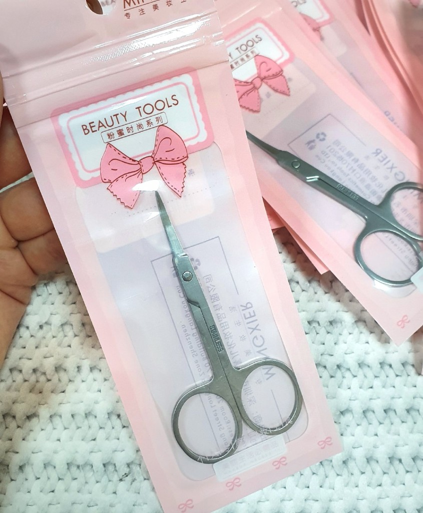 Маникюрные ножницы для ногтей и кутикулы (Розовая упаковка)