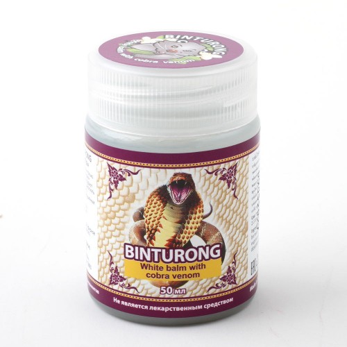  a  o po op        Binturong White balm with cobra venom, 50 . ()