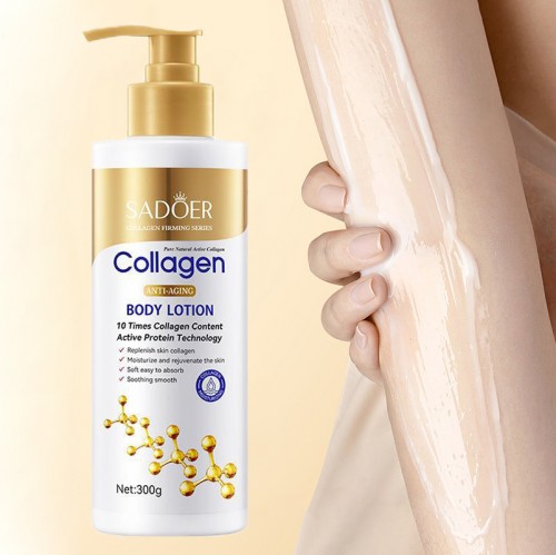 Увлажняющий лосьон для тела с коллагеном SADOER Collagen Anti-Aging Body Lotion, 300 гр.