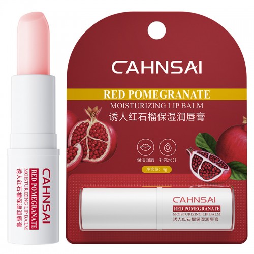 Бальзам для губ с гранатом Cahnsai Red Pomegranat, 4 гр.