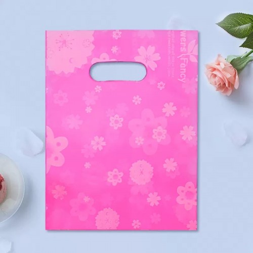 Пакет Розовый с цветами