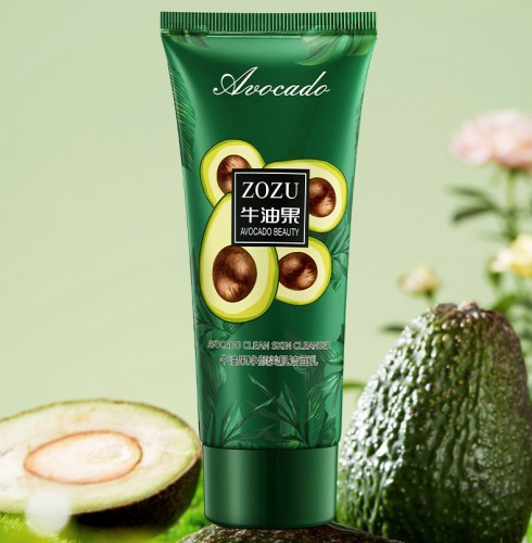 Пенка для умывания с экстрактом авокадо ZOZU Avocado Clean Skin Cleanser, 100 гр.