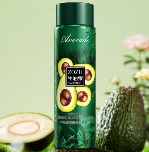 Тонер с экстрактом авокадо увлажняющий  ZOZU Avocado Elastic Moisturiz Toner, 120 мл.