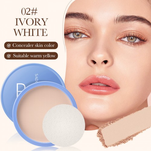 Пудра матирующая компактная Sadoer Powder ТОН 02