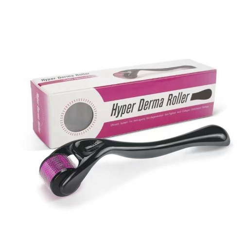 Мезороллер для лица, тела и кожи головы в футляре Derma Roller System 540 игл.