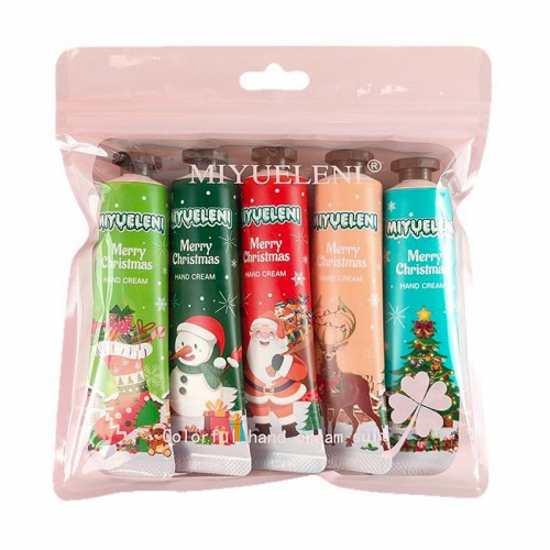 Набор кремов для рук Новогодняя серия, 5 шт. по 30 мл.