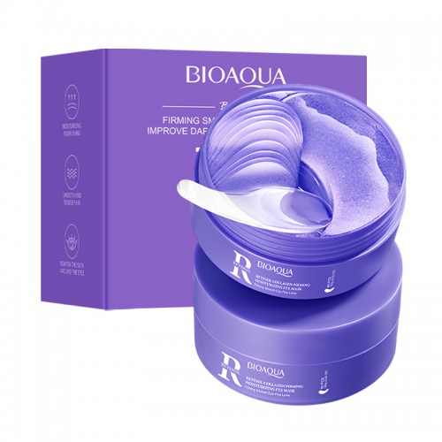 Гидрогелевые патчи с Ретинолом и Коллагеном Biaoqua, 60 шт.