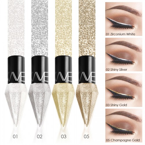 Блестящая подводка для глаз Lookave, 2,5 мл.