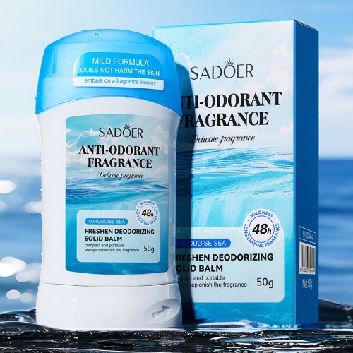 Твердый дезодорант-стик "Свежесть океана" Sadoer, 50 гр.