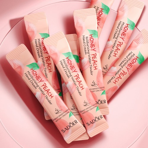 Крем для рук с Персиком Sadoer, 1 стик 4 мл.