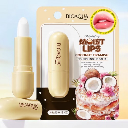 Бальзам для губ "Кокосовый Тирамису" Bioaqua, 3,8 гр.