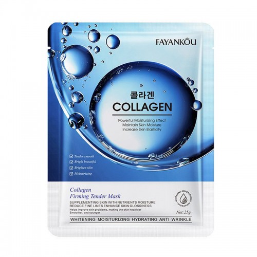 Тканевая маска для лица с коллагеном Fayankou