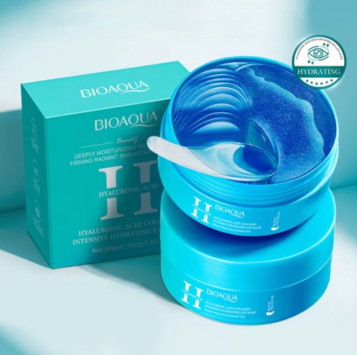 Гидрогелевые патчи с Гиалуроновой кислотой и Коллагеном Biaoqua, 60 шт.
