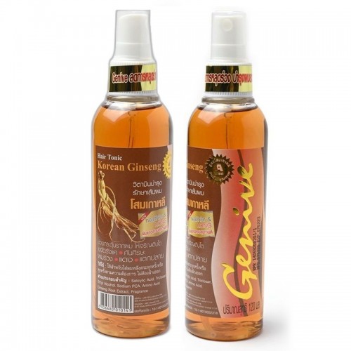 Тоник для кожи головы против выпадения и для роста волос с ЖЕНЬШЕНЕМ Genive, 120 мл. Таиланд