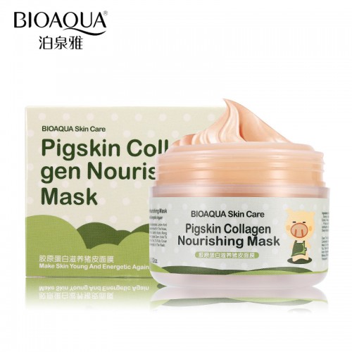 Питательная коллагеновая маска BIOAQUA Pigskin collagen nourishing mask