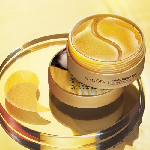 Патчи для глаз с золотом и коллагеном SADOER Gold Collagen, 60 шт.