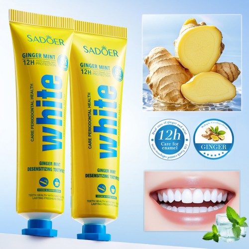 Зубная паста ИМБИРНАЯ МЯТА отбеливающая Sadoer White, 30 гр. 