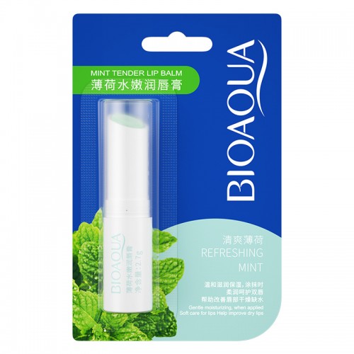 Бальзам для губ с мятой BIOAQUA Refreshing Mint Lip Balm, 4 гр.
